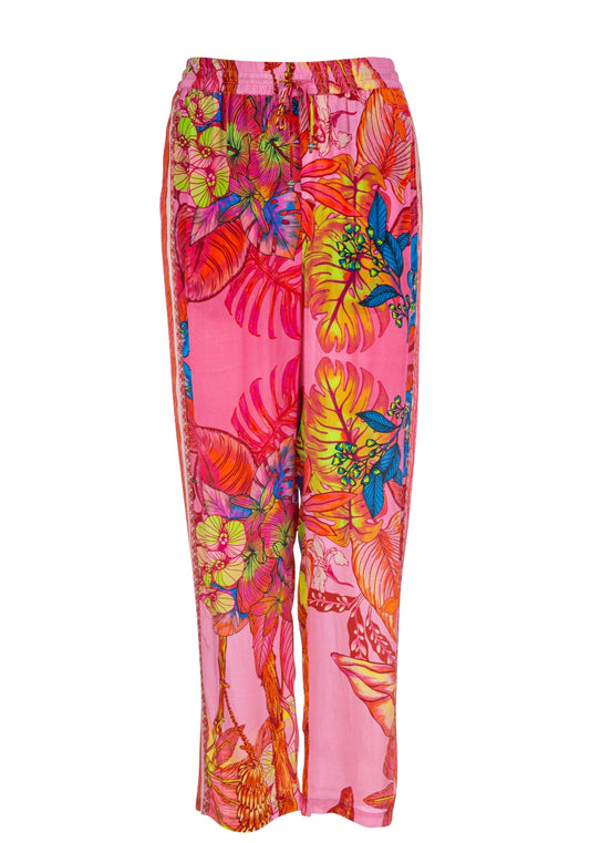 PRINCESS Hose mit Palmenprint