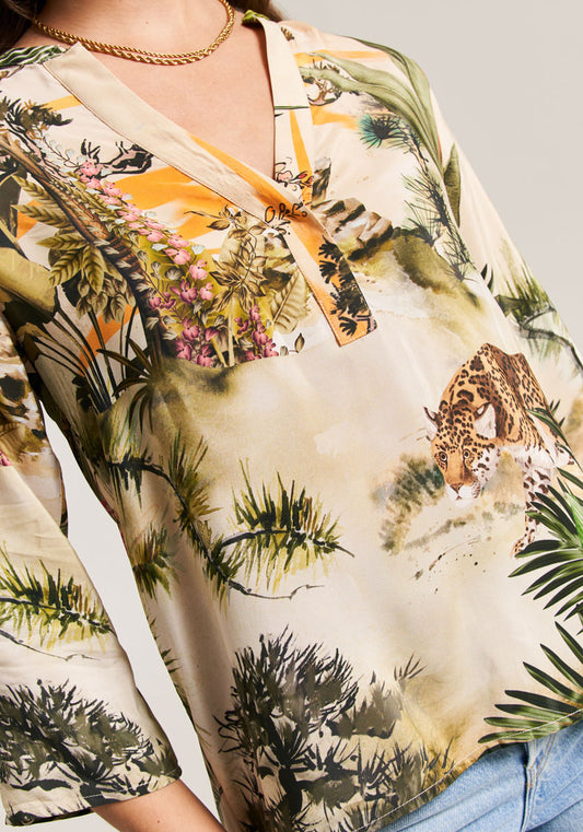 PRINCESS Bluse Safari