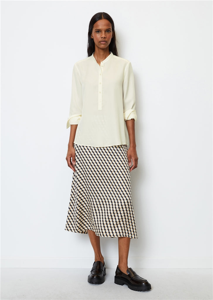 MARC O`POLO Bluse mit Stehkragen