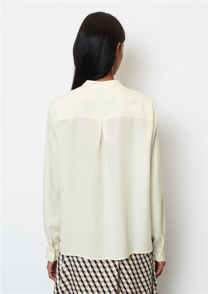 MARC O`POLO Bluse mit Stehkragen