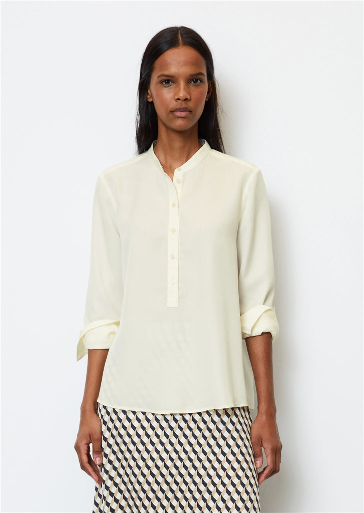 MARC O`POLO Bluse mit Stehkragen