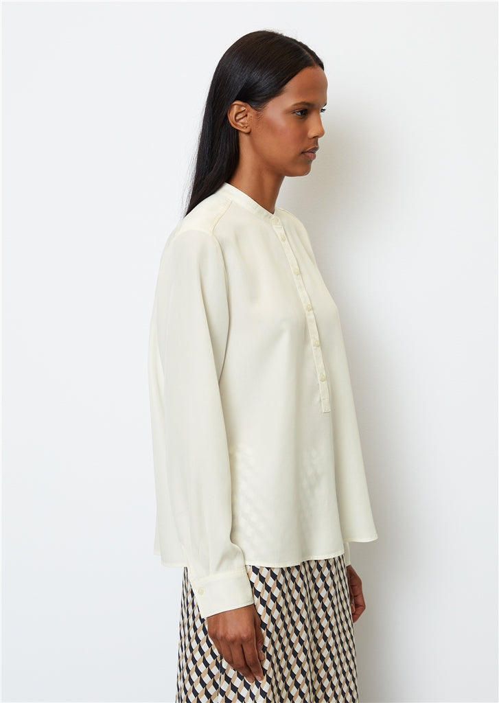 MARC O`POLO Bluse mit Stehkragen