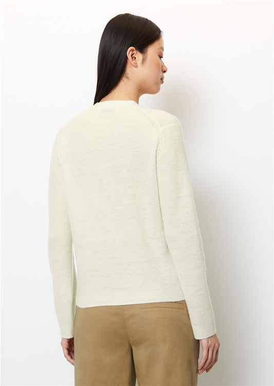 MARC O`POLO Cardigan aus Wolle-Alpakawolle-Mix