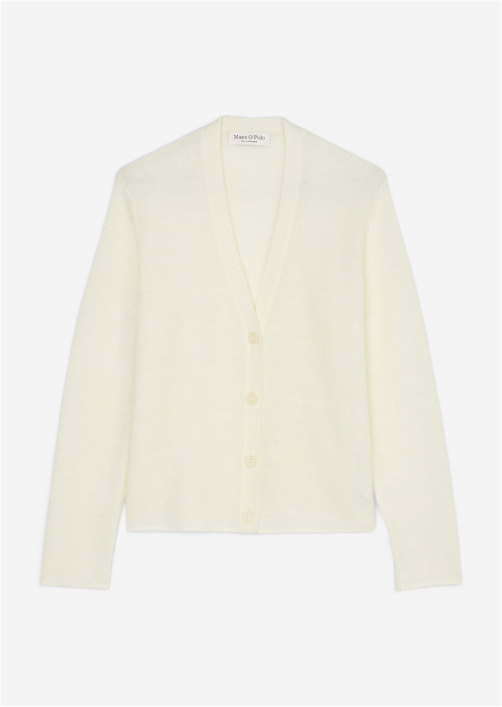 MARC O`POLO Cardigan aus Wolle-Alpakawolle-Mix