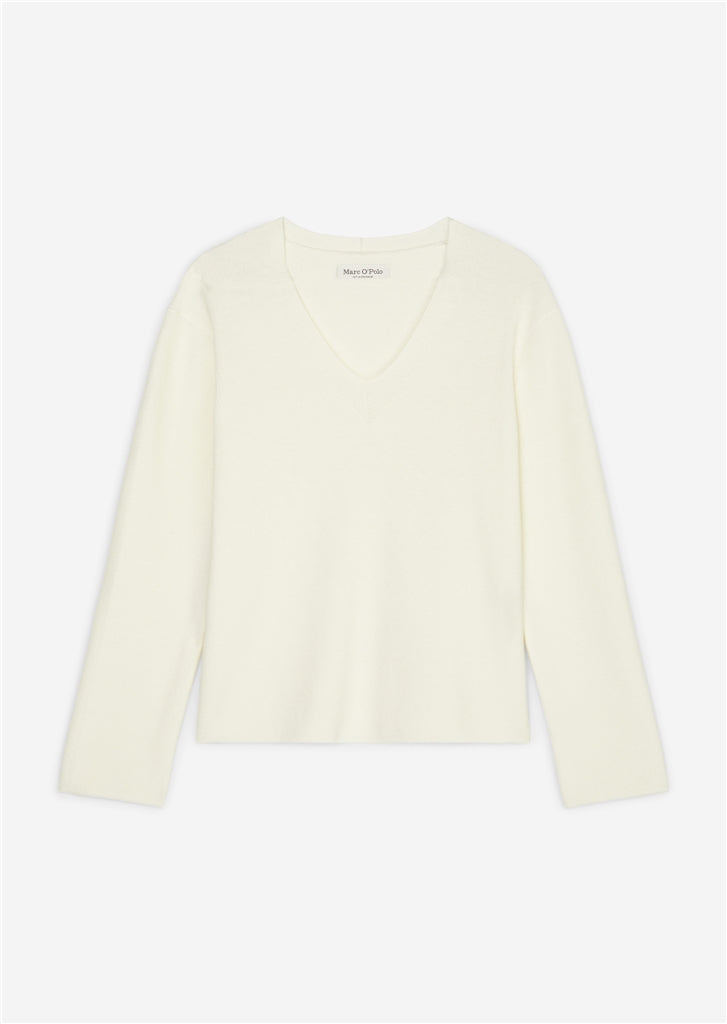 MARC O`POLO Strickpullover aus softem Baumwoll-Garn