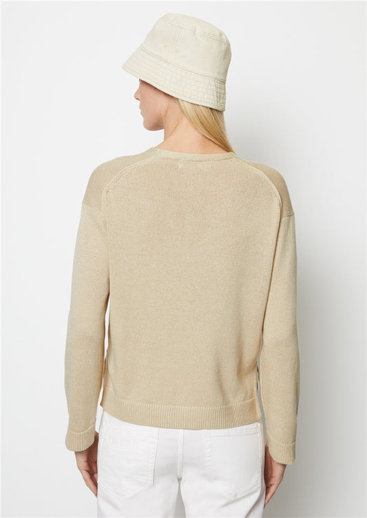 MARC O`POLO Pullover aus Bio-Baumwolle