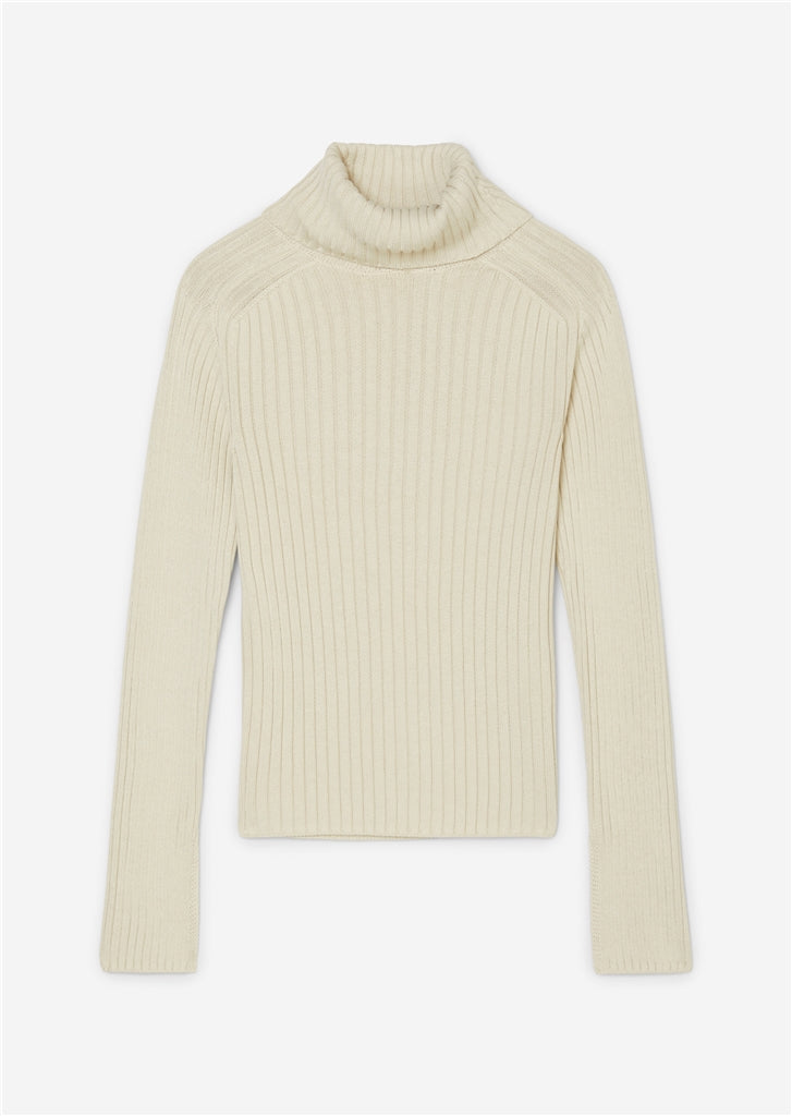 MARC O`POLO gerippter Rollkragenpullover