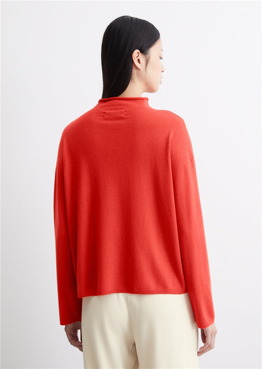 MARC O`POLO Feinstrick-Pullover aus softem Schurwolle-Mix