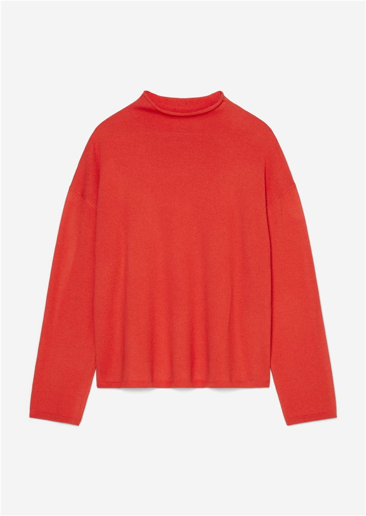 MARC O`POLO Feinstrick-Pullover aus softem Schurwolle-Mix