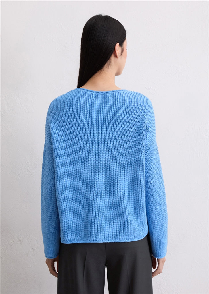 MARC O`POLO Pullover aus Heavy-Weight-Organic-Cotton