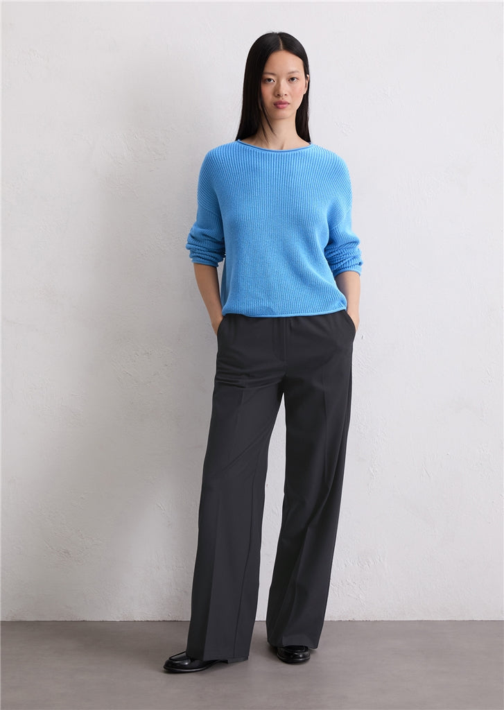 MARC O`POLO Pullover aus Heavy-Weight-Organic-Cotton