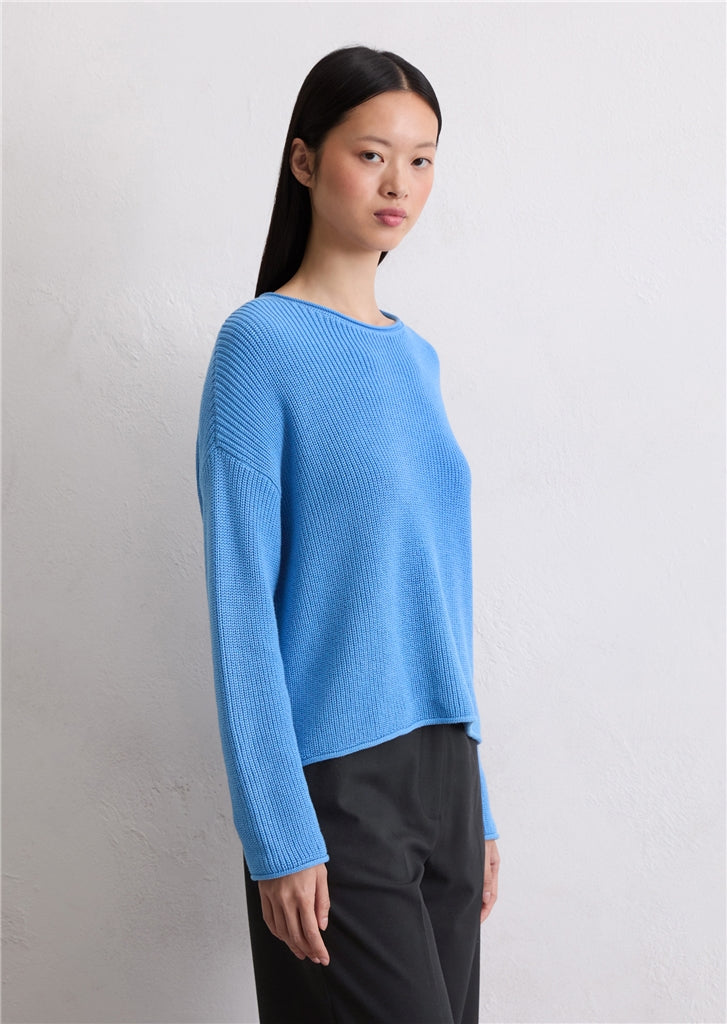 MARC O`POLO Pullover aus Heavy-Weight-Organic-Cotton