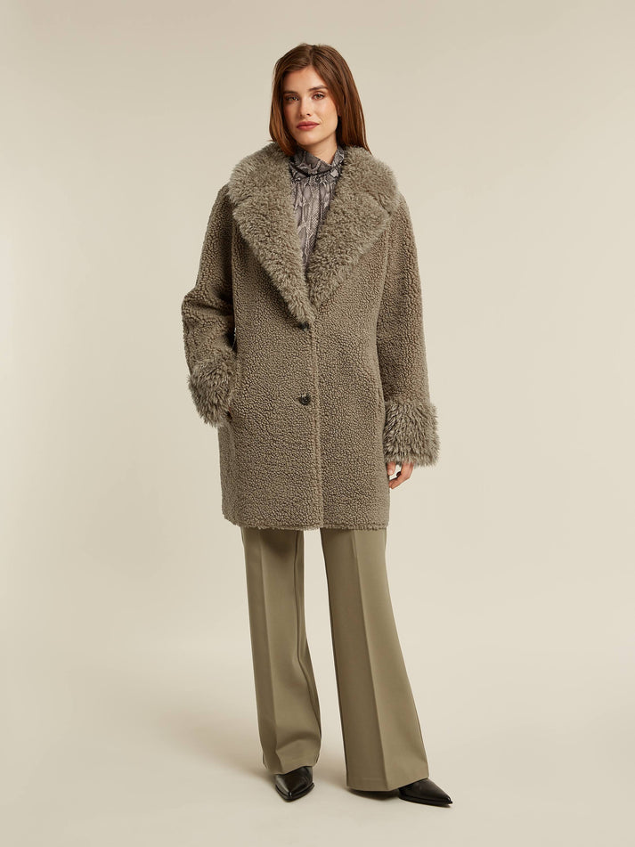 BEAUMONT Wendemantel Andie mit Plüsch