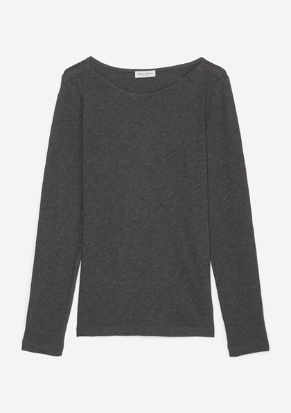 MARC O`POLO Longsleeve aus Slub-Jersey