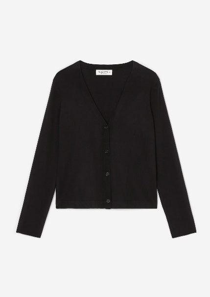 MARC O`POLO Strickjacke aus Schurwolle-Mix