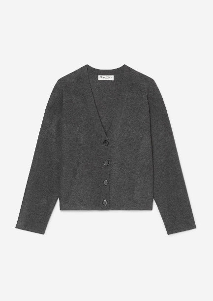 MARC O`POLO Woll-Cardigan aus gewalkter Qualität