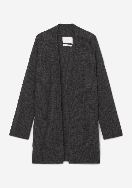 MARC O`POLO Strickjacke aus kuscheligem Schurwolle-Mix