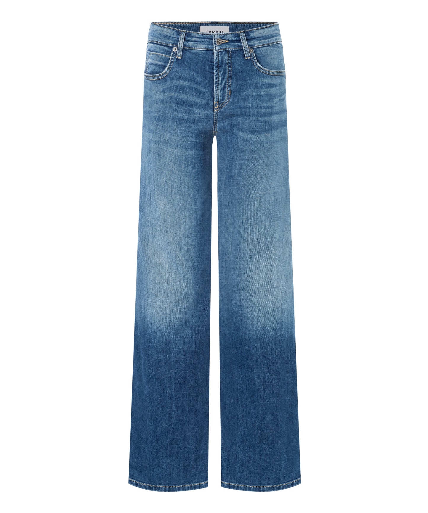 CAMBIO Wide Leg Jeans Tess