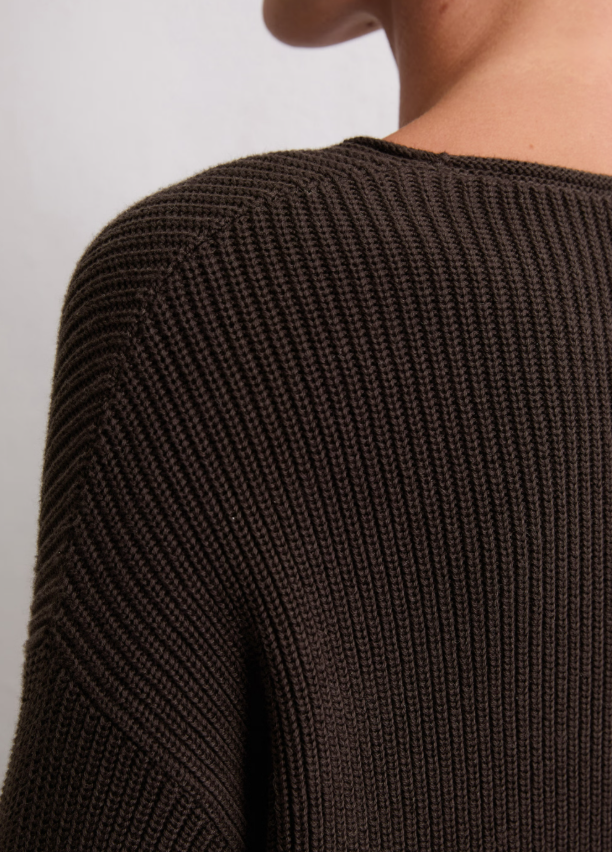 MARC O`POLO Pullover aus Heavy-Weight-Organic-Cotton
