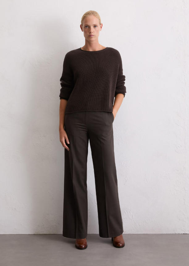 MARC O`POLO Pullover aus Heavy-Weight-Organic-Cotton