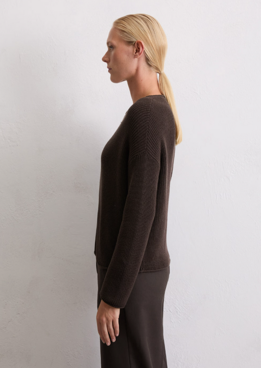 MARC O`POLO Pullover aus Heavy-Weight-Organic-Cotton