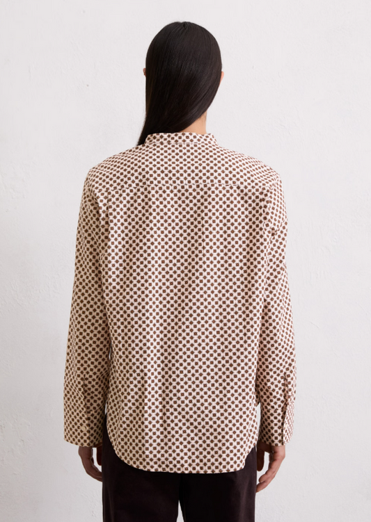 MARC O`POLO Tunikabluse aus Papertouch-Popeline