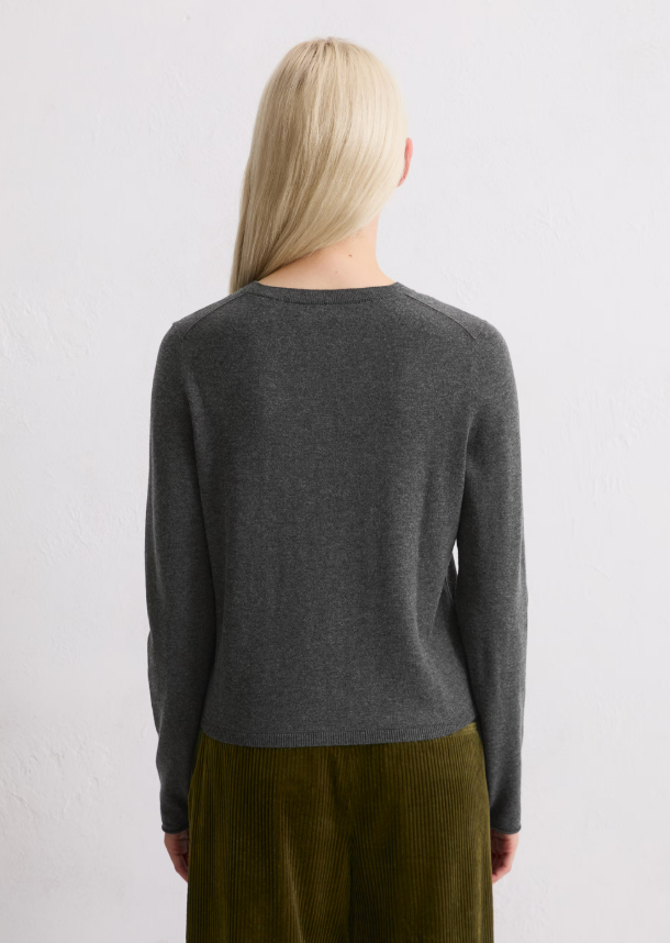 MARC O`POLO Cardigan aus Schurwolle-Viskose Mix