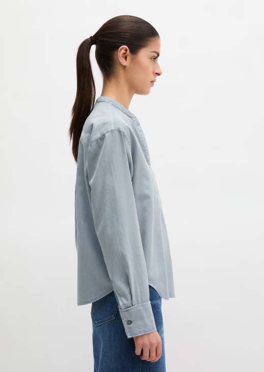 MARC O`POLO Bluse aus Baumwollsatin