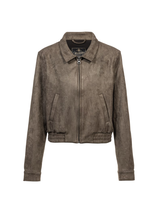 HERRLICHER Velourslederjacke Loria