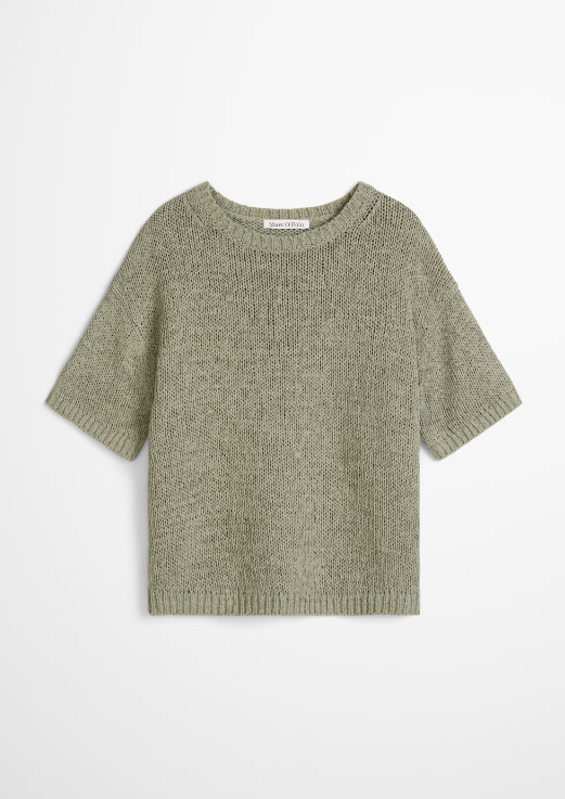 MARC O`POLO 1/2Arm Pullover aus Bändchengarn