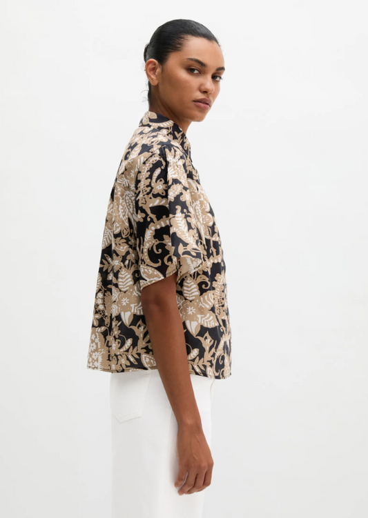 MARC O`POLO sommerliche Printbluse