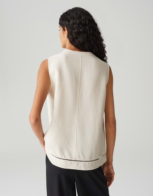 OPUS Blusentop Faribica mit Lochspitze