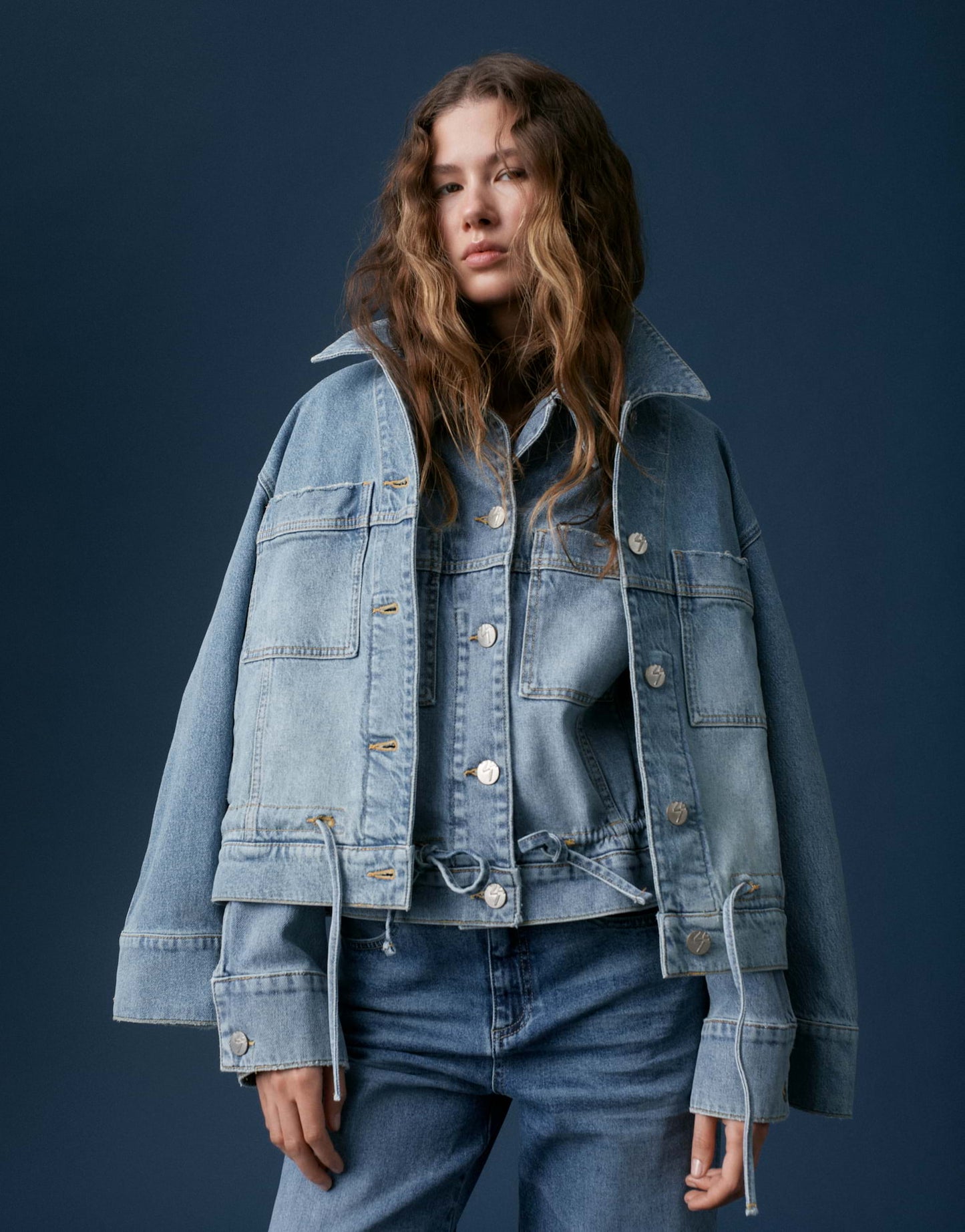 OPUS Jeansjacke Hemely Loose