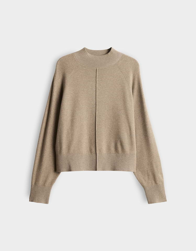 OPUS Stehkragenpullover Pleem