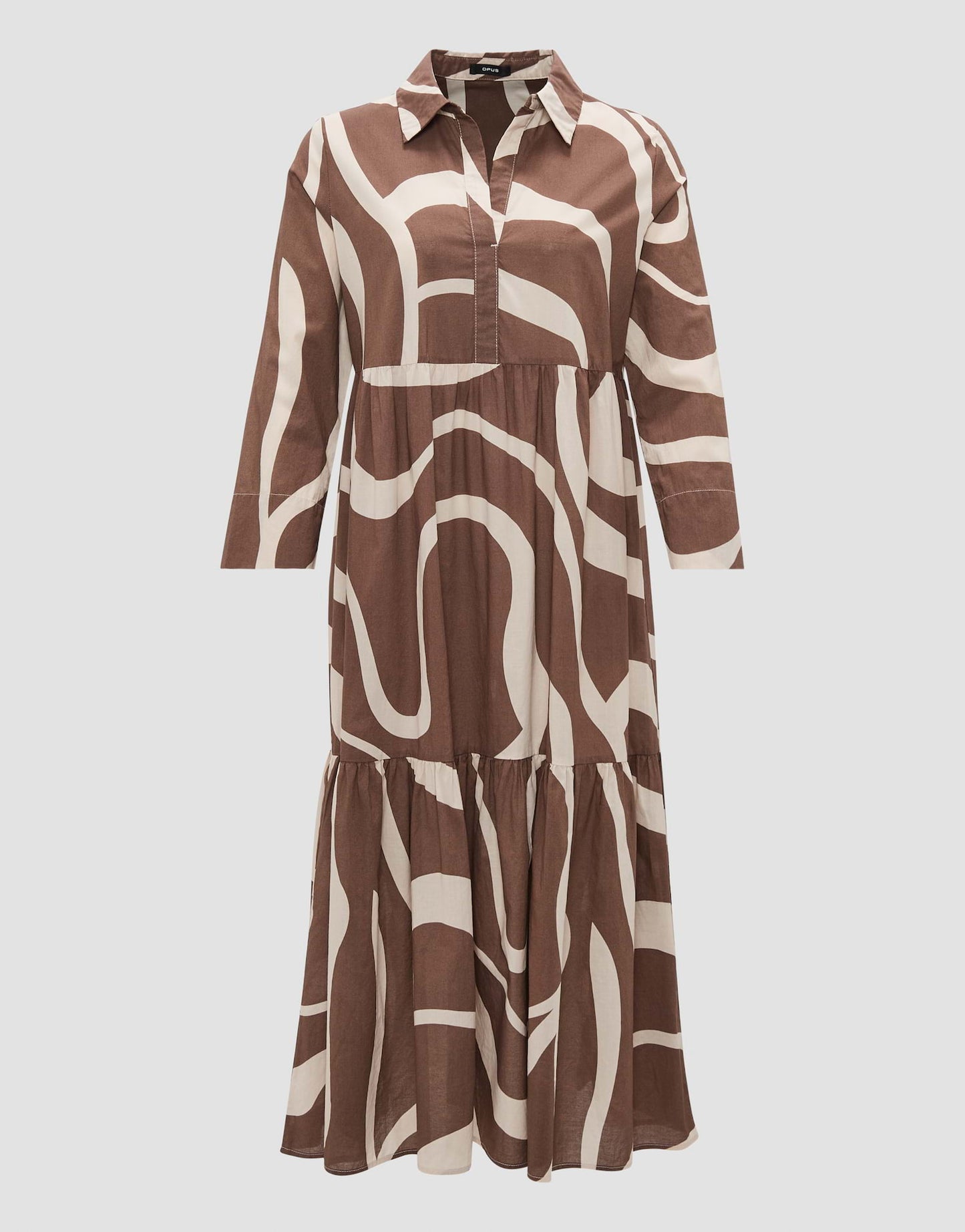 OPUS Hemdblusenkleid Werano