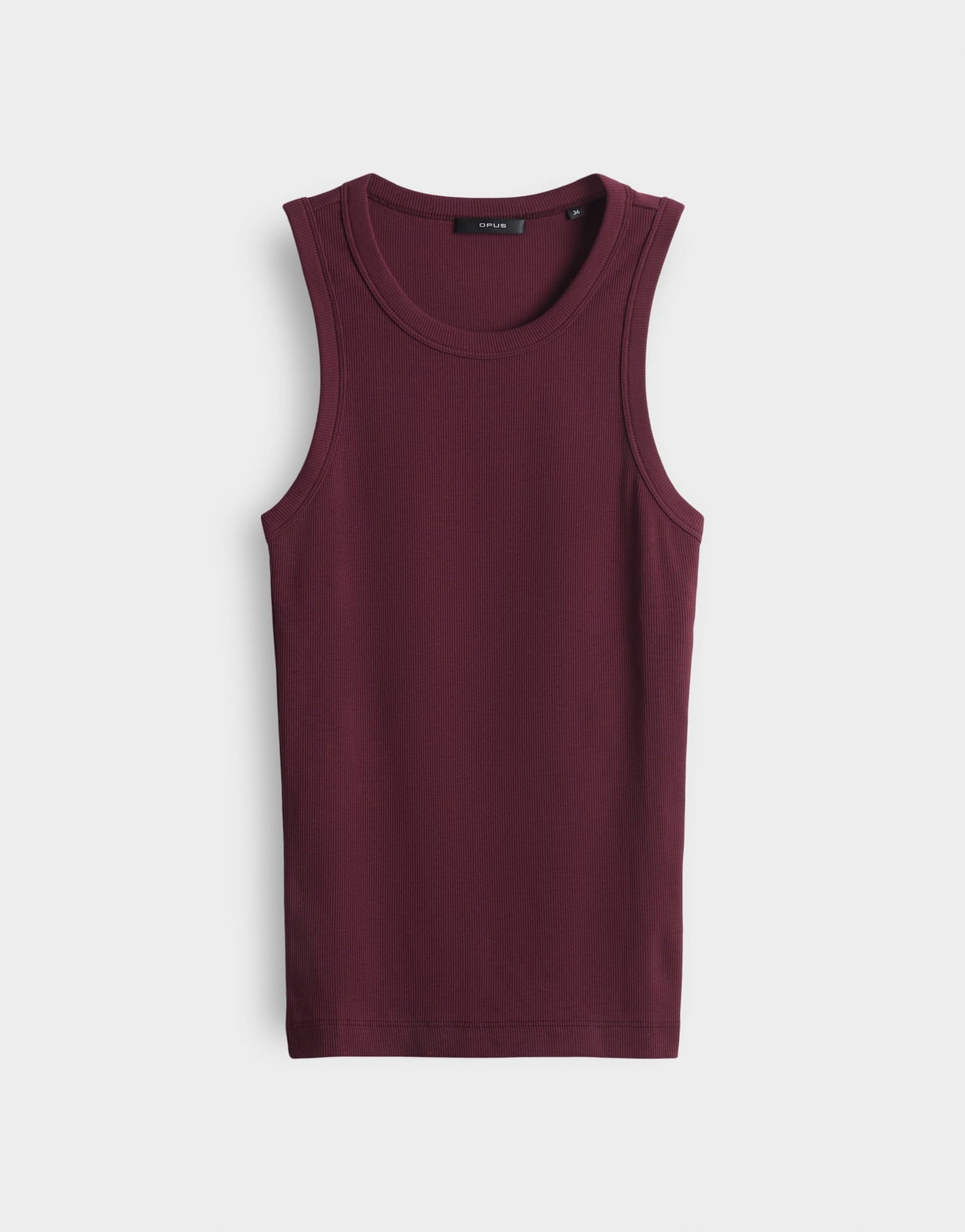 OPUS Geripptes Tanktop aus BCI Cotton