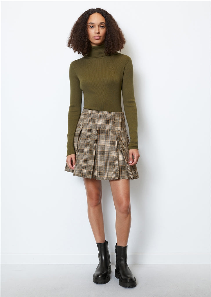 MARC O`POLO Rollkragenpullover aus Organic Cotton