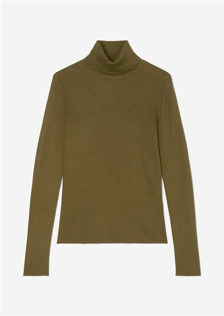 MARC O`POLO Rollkragenpullover aus Organic Cotton