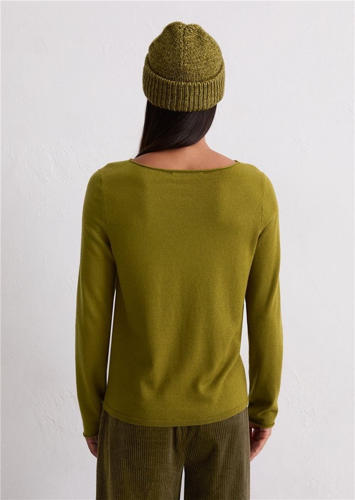 MARC O`POLO Pullover aus Schurwolle-Mix
