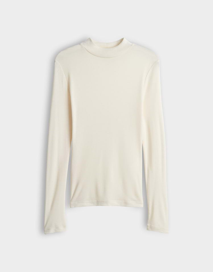 OPUS Wollmix Stehkragenshirt Sewolli