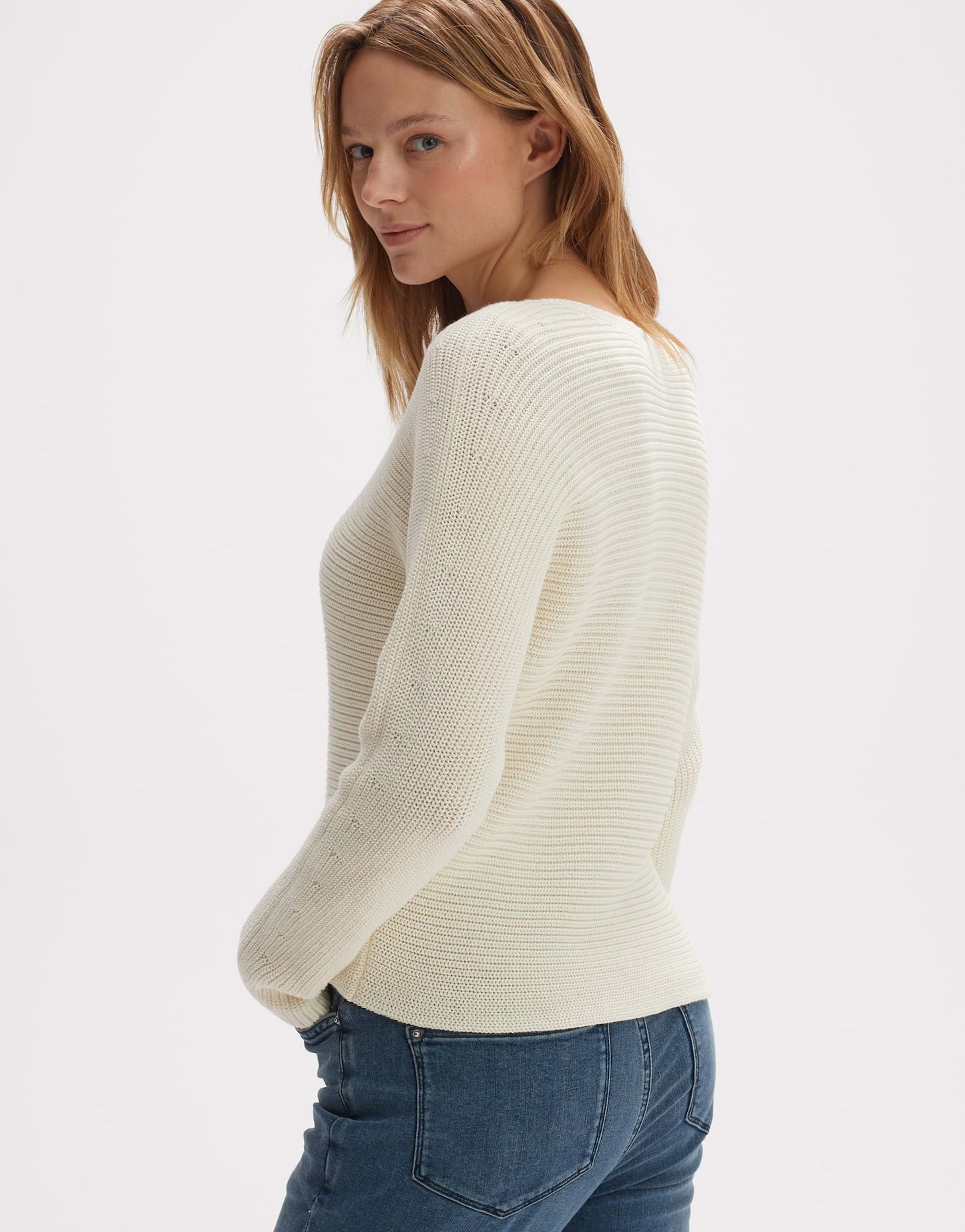 OPUS Strickpullover Perlufa