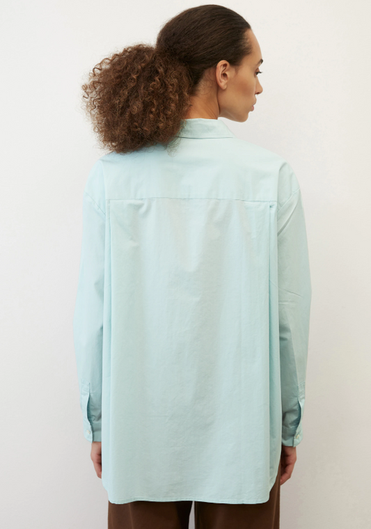 MARC O`POLO Hemdbluse aus Baumwolle