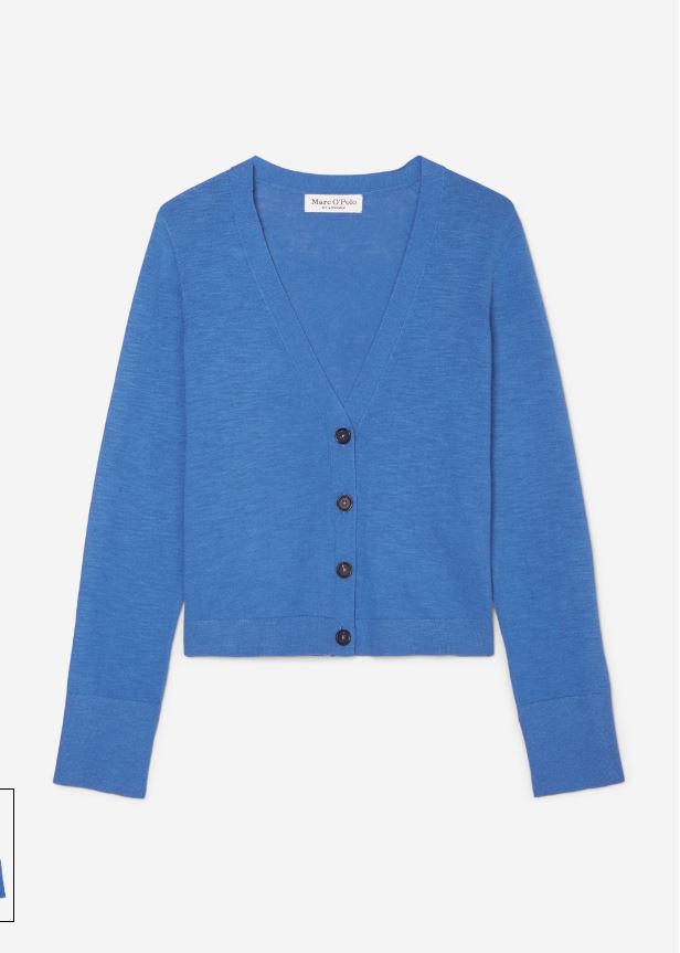 MARC O`POLO Strickjacke aus Bio-Baumwolle