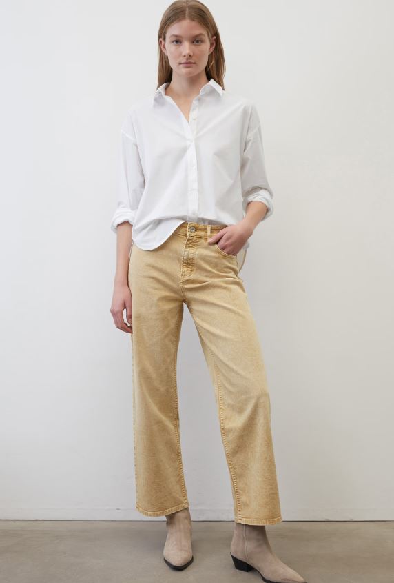 MARC O`POLO Popeline-Bluse aus Baumwolle