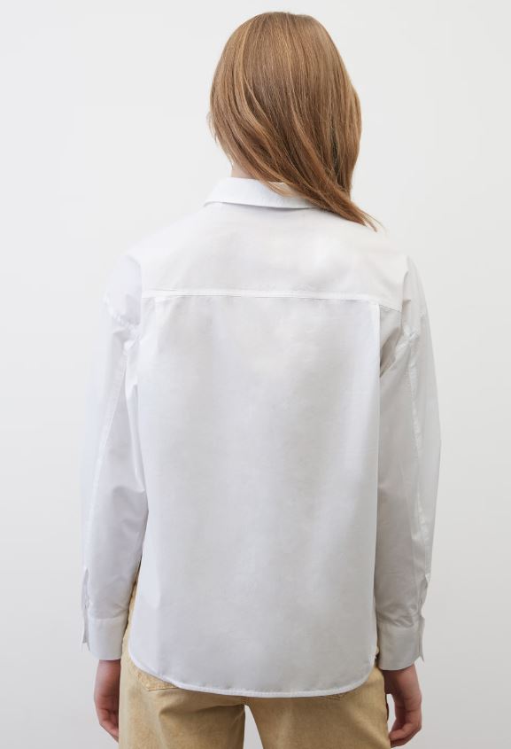 MARC O`POLO Popeline-Bluse aus Baumwolle