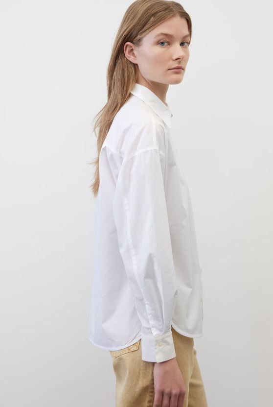 MARC O`POLO Popeline-Bluse aus Baumwolle