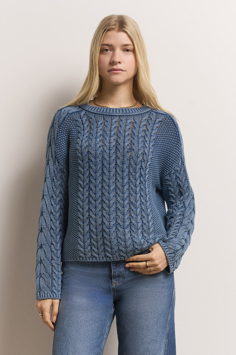 PRINCESS Zopfstrickpullover