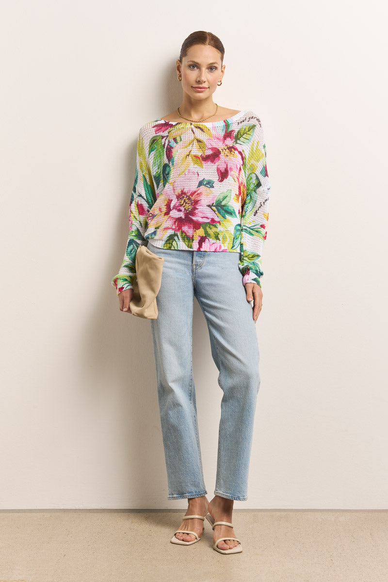 PRINCESS Pullover mit Blumenprint