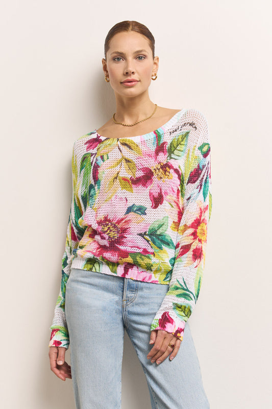 PRINCESS Pullover mit Blumenprint