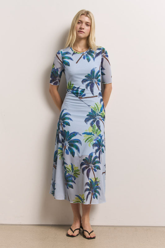 PRINCESS Mesh-Kleid Palms
